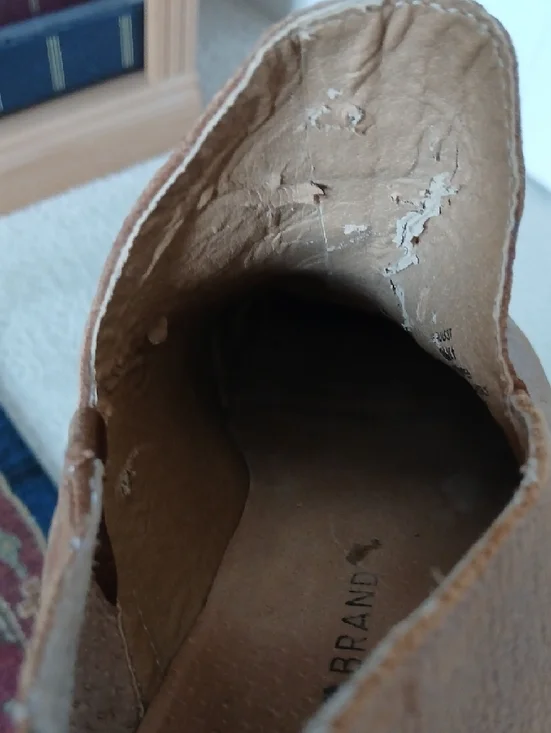 Lucky Brand Brown Leather Ankle Booties - Picture 9 of 10